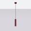Pendant lamp KARBON 1 burgundy thumbnail 2