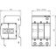 Combination arrester V25, 2-pole + NPE 280 V thumbnail 2