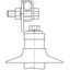 Terminal connection for surge arrester f. conductor cable clamping D9. thumbnail 2