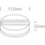 BLACK SURFACE MOUNT BASE FOR TRACK SPOTS thumbnail 3