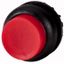 M22S-DRLH-R Illuminated pushbutton actuator, RMQ-Titan, Extended, maintained, red, Blank, Bezel: black thumbnail 1