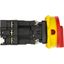 P1-25/V/SVB Main switch, P1, 25 A, rear mounting, 3 pole, Emergency switching off function, With red rotary handle and yellow locking ring, Lockable in the 0 (Off thumbnail 40