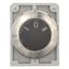 M30I-FW3 Changeover switch, RMQ-Titan, with rotary head, momentary, 3 positions, inscribed, Front ring stainless steel thumbnail 5
