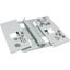 XMN430602 Mounting kit, 2xNZM4, 1600A, 3p, fixed version, W=600mm, grey thumbnail 4