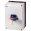 DMM-125/3/I5/C-B Switch-disconnector, DMM, 125 A, 3 pole, with blue knob, cylinder lock, in CI-K5 enclosure thumbnail 1