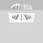 LEDONA square IP65, 26 W, 2800 lm, 830, white, on/off Recessed downlig thumbnail 2