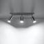 CEILING LAMP RING 3 CHROME GU10 3X40W IP20 thumbnail 5