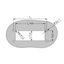 Panel feedthrough male connector 100% protected against mismating 36-p thumbnail 2