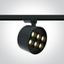 BLACK 36W TRACK SPOT WW IP20 230V DARK LIGHT thumbnail 1