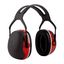 3M™ PELTOR™ Earmuffs, Red, Headband, X3A thumbnail 4