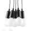 HANGING LAMP DIEGO 5 BLACK E27 5X60W IP20 thumbnail 9