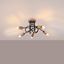 EMBER 5 BLACK CHANDELIER 5XE27 thumbnail 12