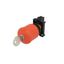 Complete "Emergency Off" switch, key-reset, front, 1NC thumbnail 1