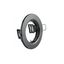 Spot luminaire housing PARMA, IP20, round, black chrome thumbnail 1