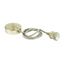 BRUSHED BRASS E27 ROPE WIRE 2m SUSPENSION thumbnail 3