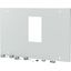 XMN44F04C Front plate, NZM4, 4p, fixed version, W=425mm, grey thumbnail 6
