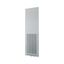 XTSZFFPV42-W600 Front plate (section high), ventilated, W=600mm, IP42, grey thumbnail 2