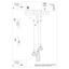 HANGING LAMP SUBA 3P BLACK E27 3X15W IP20 thumbnail 9