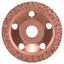 Tungsten carbide grinding head 115 x 22.23 mm; coarse, flat thumbnail 1