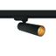 BLACK COB 8W WW TRACK SPOT 230V DARK LIGHT DIMMABLE thumbnail 1