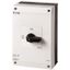 P3-100/I5-NA On-Off switch, P3, 100 A, surface mounting, 3 pole, with black thumb grip and front plate, UL/CSA thumbnail 1