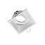 Spot luminaire housing SALTO, IP20, square, white thumbnail 1