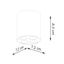 CEILING LAMP ZOE BLACK 4000K LED 4X9W IP20 thumbnail 3