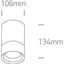 BLACK CYLINDER PAR30 E27 20W IP54 thumbnail 3