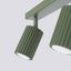 CEILING STRIP WITH TWO MOVABLE GREEN REFLECTORS, CARBON SERIES 2XGU10 thumbnail 9