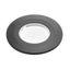 Decorative frame for F-Light downlight,flat,round,black thumbnail 1