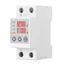Over & Under Voltage and Overcurrent Protector, AC 220V, 63A, 1P+N thumbnail 1
