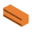 PCB plug-in connector, male header, closed side, THT solder connection, 3.81 mm, Number of poles: 30, 90°, Solder pin length (l): 3.2 mm, tinned, orange, Box thumbnail 2