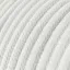 Cotton Pure White Textile Cable - The Original Creative-Cables - RC01 round 2x0.75mm / 3x0.75mm thumbnail 2