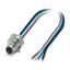 SACC-DSI-M12MSL-4CON-M16XL/0,2 - Device connector, rear mounting thumbnail 2