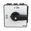 P3 On-off switch, 80 A,Flush mounting, 3 pole, Form E, Black, Short th thumbnail 6