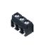 Printed circuit board terminals, 5.00 mm, Number of poles: 2, 90°, Solder pin length (l): 3.5 mm, tinned, black, Pressure clamp connection, Clamping range, max. : 2.5 mm², Box thumbnail 1
