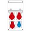 PRESA GRP 3P+T 125A 7H IP66 EX ZONA1/21 thumbnail 4