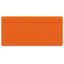 Separator plate 2 mm thick oversized orange thumbnail 1