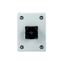 Main switch, P1, 32 A, surface mounting, 3 pole + N, STOP function, With black rotary handle and locking ring, Lockable in the 0 (Off) position, in st thumbnail 2