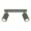 CEILING STRIP WITH TWO MOVABLE GREEN REFLECTORS, CARBON SERIES 2XGU10 thumbnail 3