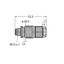 Field-Wireable Connector Male Connector M12 × 1, Straight   HAS8141-16 thumbnail 2