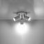 RING CEILING LAMP 3P WHITE GU10 3X40W IP20 thumbnail 7