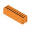 Printed circuit board terminals, 5.00 mm, Number of poles: 11, 180°, Solder pin length (l): 3.5 mm, tinned, orange, PUSH IN without actuator, Clamping range, max. : 2.5 mm², Box thumbnail 2