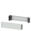 SIVACON, base for cabinets with front door, H: 200 mm, W: 900 mm, RAL 7035 thumbnail 2