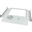XSMLO0606 Mounting kit, section, SL, MB rear, HxW=600x600mm, grey thumbnail 4