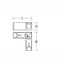Form connector L 185 B 185 H 76 colour: white 220 - 240 V thumbnail 4