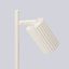 STYLISH CARBON DESK LAMP WITH A GROOVED BEIGE LAMPSHADE AND A SWITCH ON THE CABLE thumbnail 7