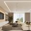 CEILING LAMP RING 4L BEIGE 4XGU10 thumbnail 6