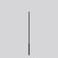 Steel pole D 114 H 4000 d 76 colour: anthracite thumbnail 1