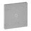 Cover plate Valena Life - light symbol - 2 modules - aluminium thumbnail 2